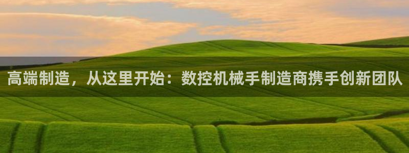 天辰娱乐白屏：高端制造，从这里开始：数控机械手制造商携手创新团队